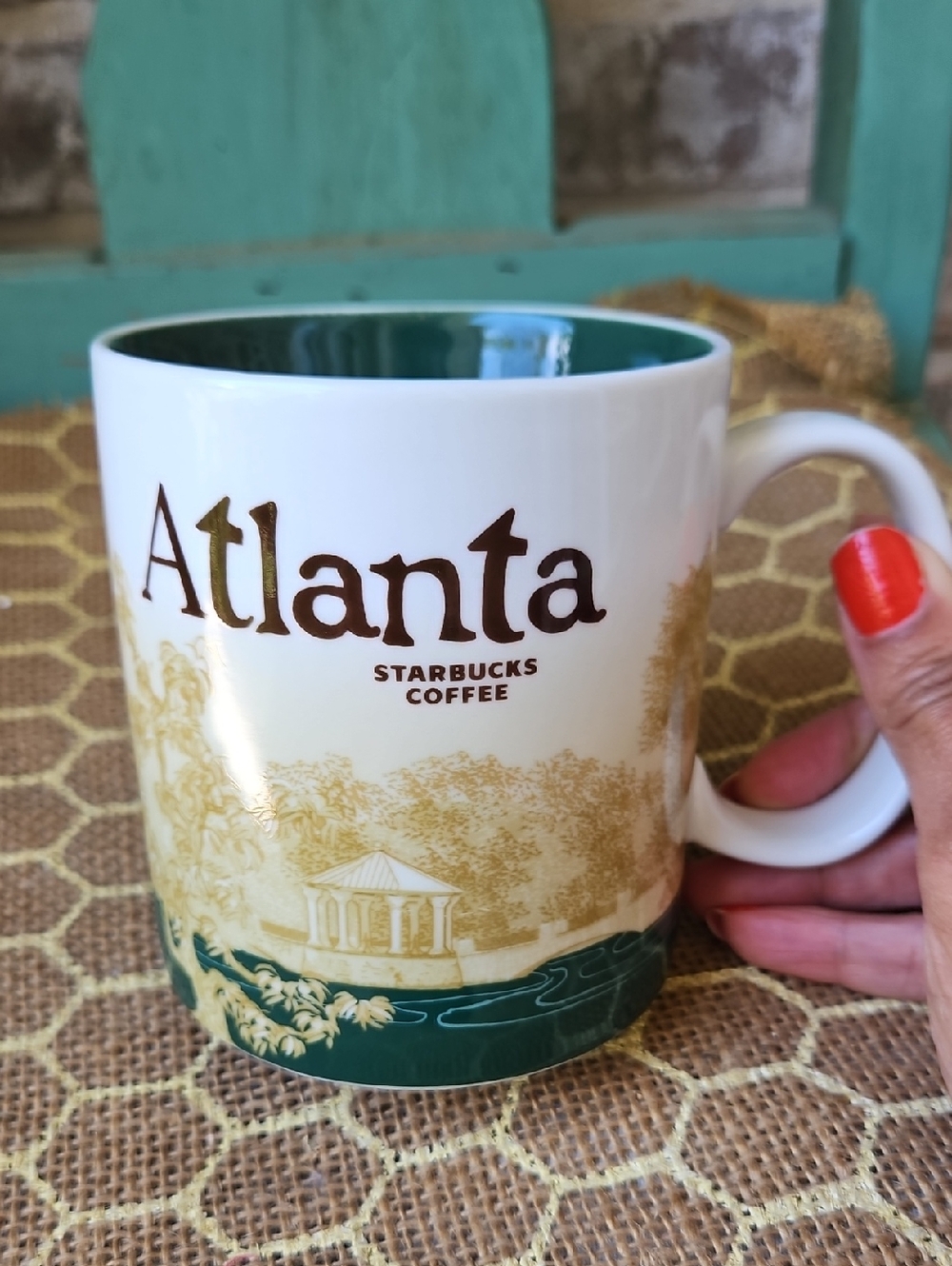 Starbucks Atlanta Icon Series 2011 Vintage Coffee Mug